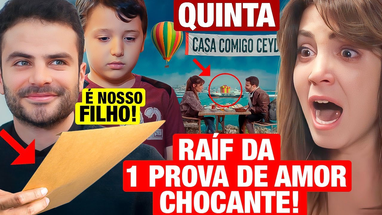 FORÇA DE MULHER: CAPÍTULO DE HOJE: QUINTA 19/06 RESUMO - Raíf da PROVA DE AMOR CHOCANTE pra Ceyda!