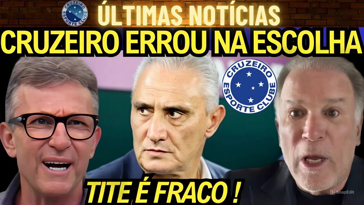 🦊NETO E JAECI DETONAM O TITE E REVELAM A SUJEIRA DO NOVO T&Eacute;CNICO DO CRUZEIRO !