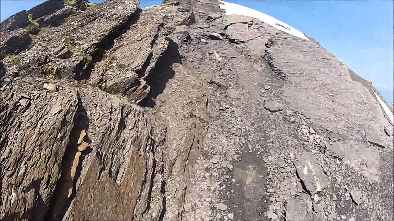 Hiking from Mûrren to Schilthorn 4 7 2015