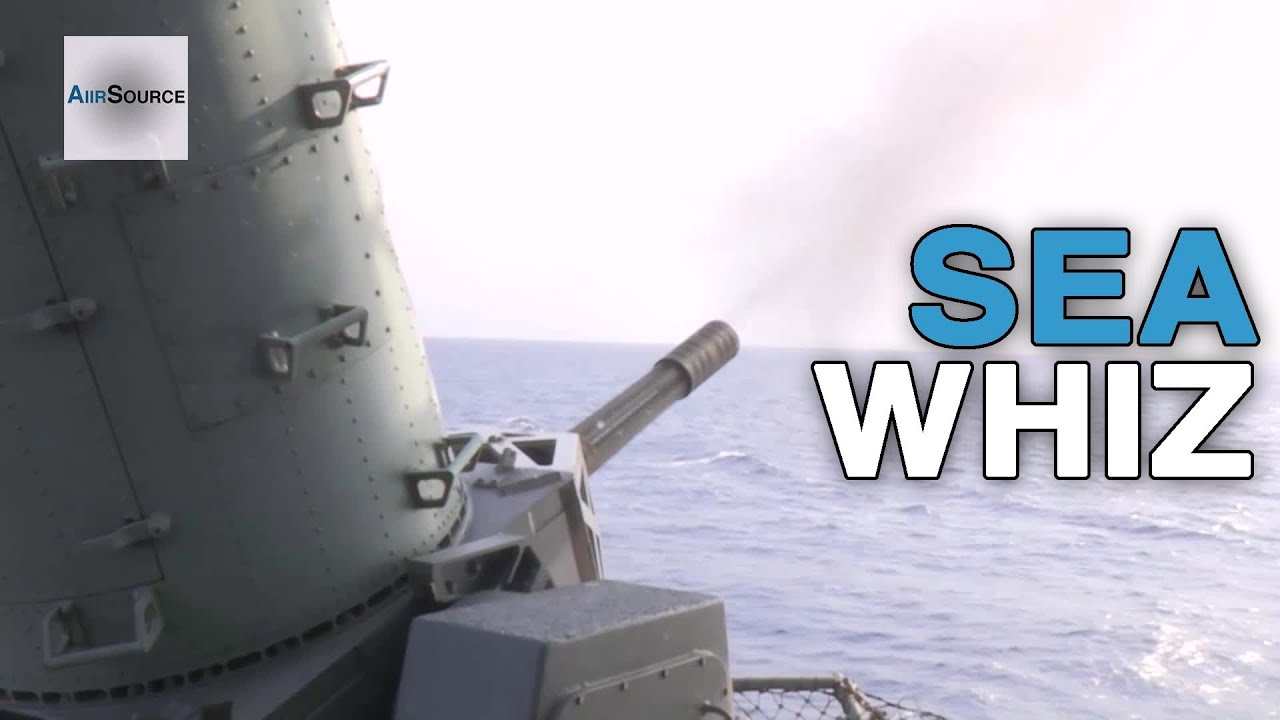 Phalanx CIWS Close In Weapons System - Live Fire