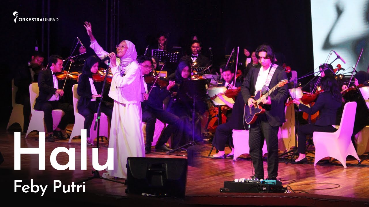 Feby Putri - Halu | Live @ Konser Gemerlap November 2022 Orkestra Unpad