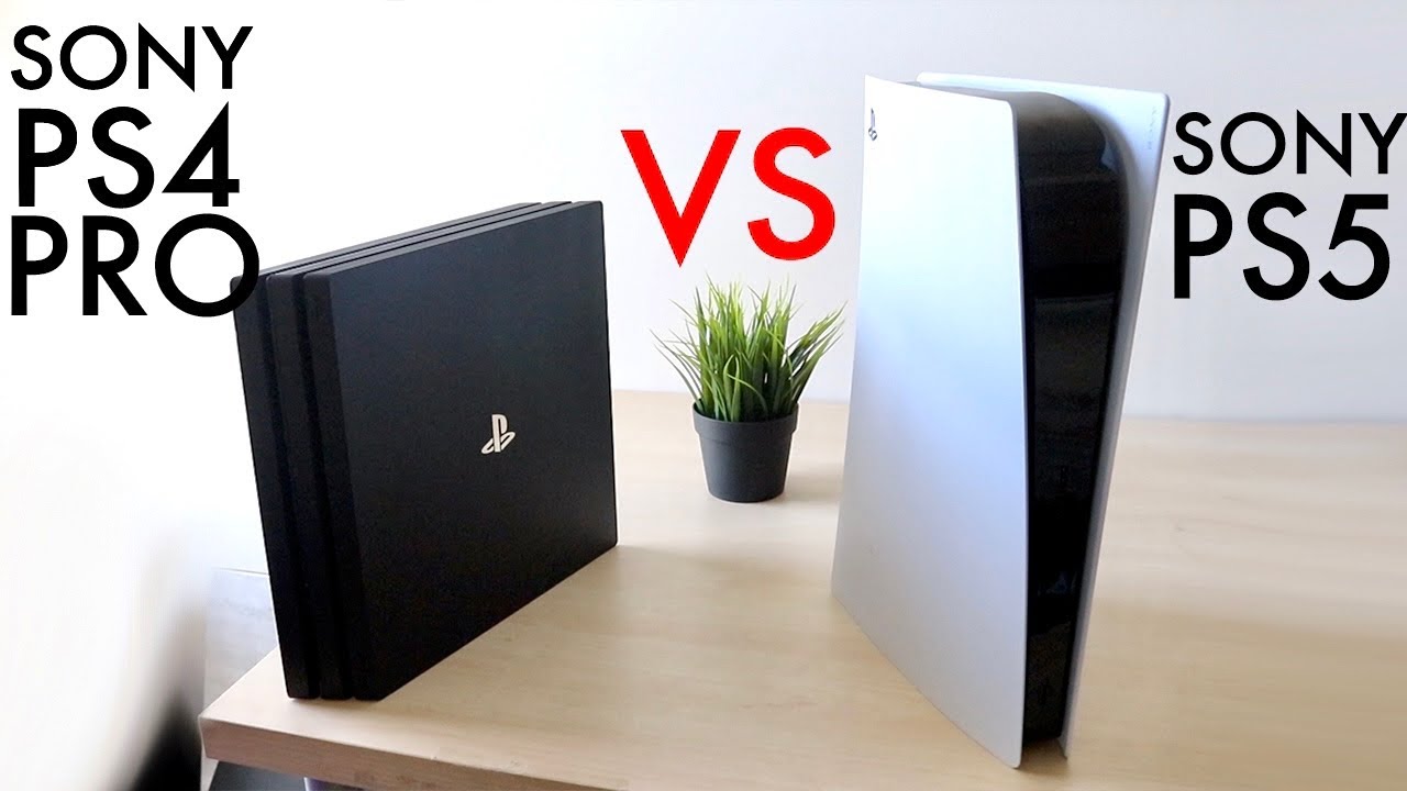 PlayStation 5 против PlayStation 4 Pro! (Сравнение) (Обзор)