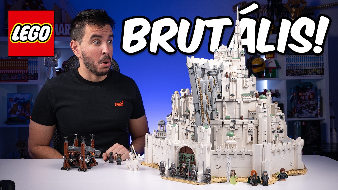 🔥Hol volt GONDOR, amikor Nyugatv&eacute;g elesett? || LEGO 11377 Minas Tirith🔥