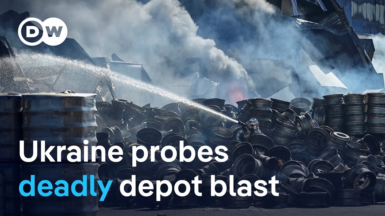 Deadly Kyiv blast raises questions over weapons storage | DW News