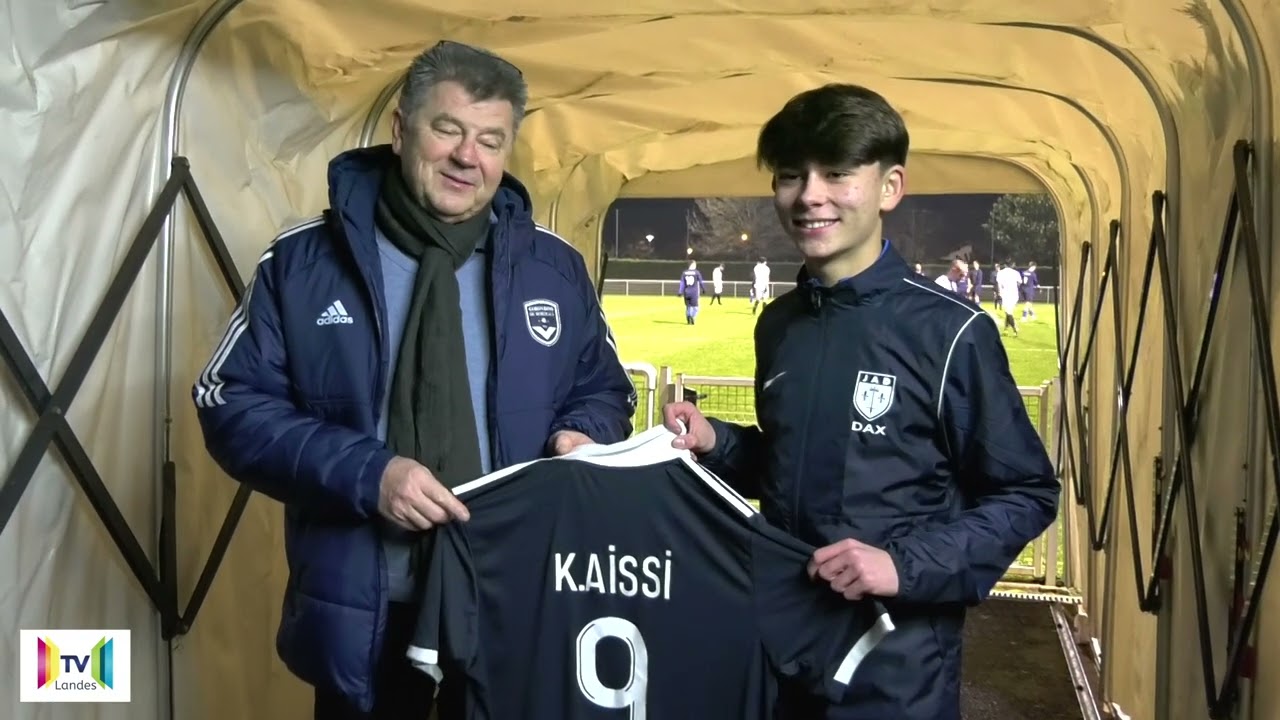 Kilian de la JAD signe aux girondins de Bordeaux