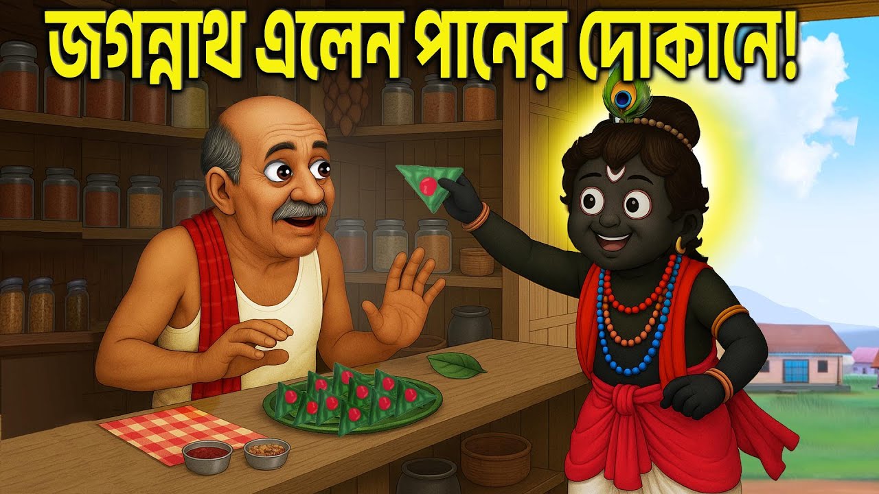 জগন্নাথের পানের লীলা: এক পানের দোকানির ভাগ্য বদলের গল্প! | Bangla Golpo
