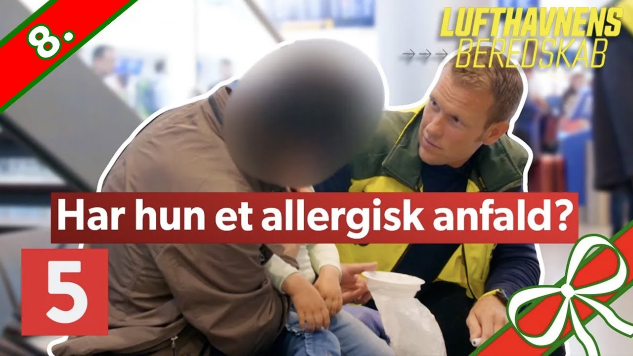 Bekymrede forældre har brug for hjælp med deres syge børn | Lufthavnens Beredskab | Kanal 5 Danmark