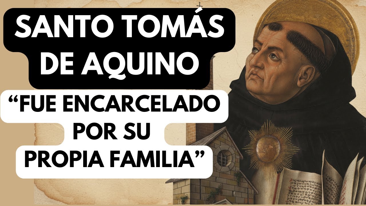 Su PROPIA Familia lo ENCERRÓ | Maestro de la FE y la RAZÓN | SANTO TOMÁS DE AQUINO