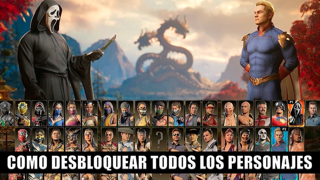 MORTAL KOMBAT 1: Como desbloquear todos los personajes del juego