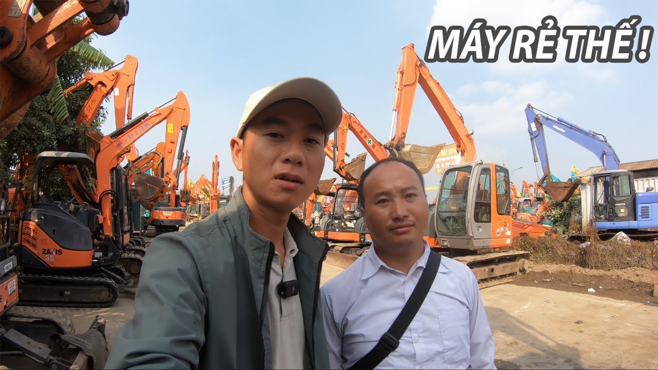 Đón E RÙA Từ Mù Cang Chải Xuống Hà Nội Tìm Mua Máy Xúc- quá Vui Vì Đã Mua Được Máy Đẹp