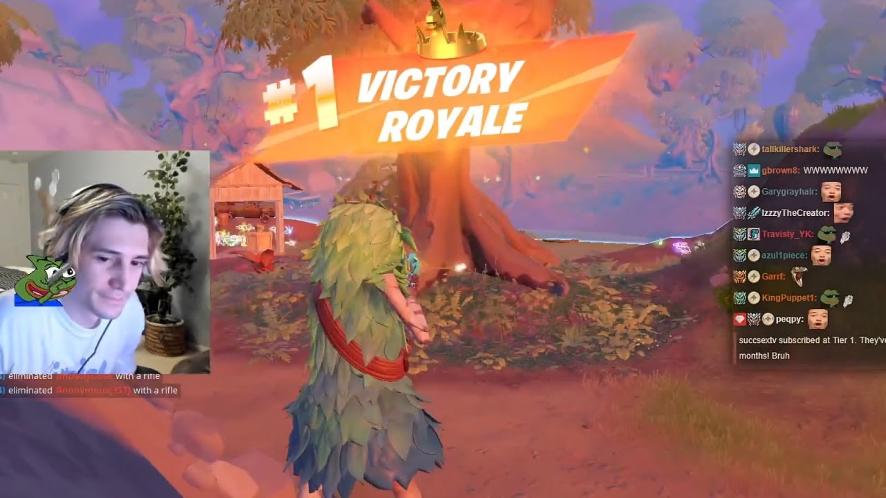 xQc Wins Ludwig's Fortnite Tournament!