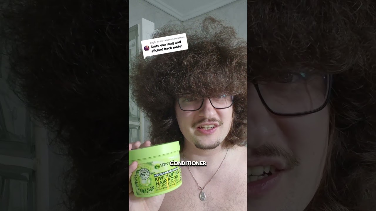 AD | The freshest new Kiwi Menthol Hair Food🥝&nbsp;&lrm;⁨@garnieruki#ad #garnierhairfoodkiwi #HairRefresh