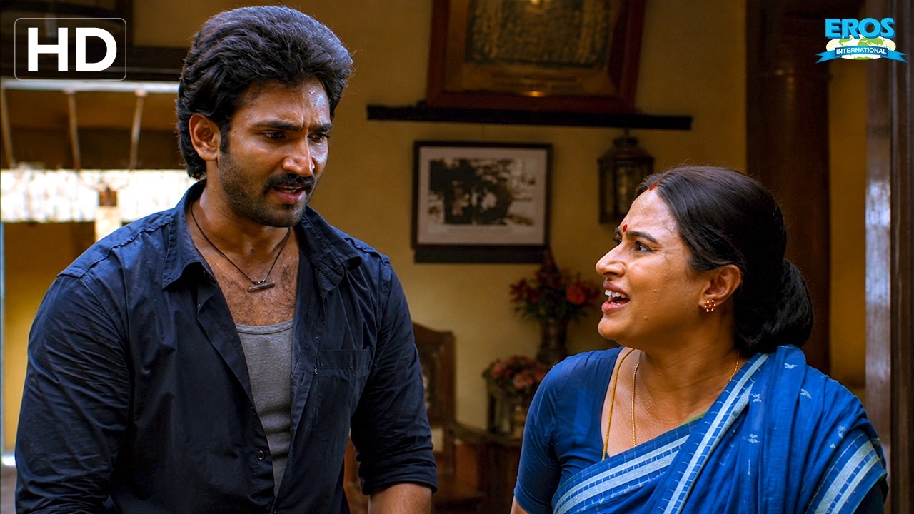 கிராமத்து மாஸ் பில்ட்அப் காட்சி | Aadhi, Meera Nandan | Ayyanar (2010) | Tamil Movie SCene (HD)