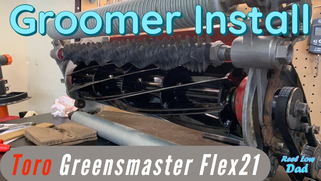 Toro Greensmaster Flex21 | Toro Groomer Installation