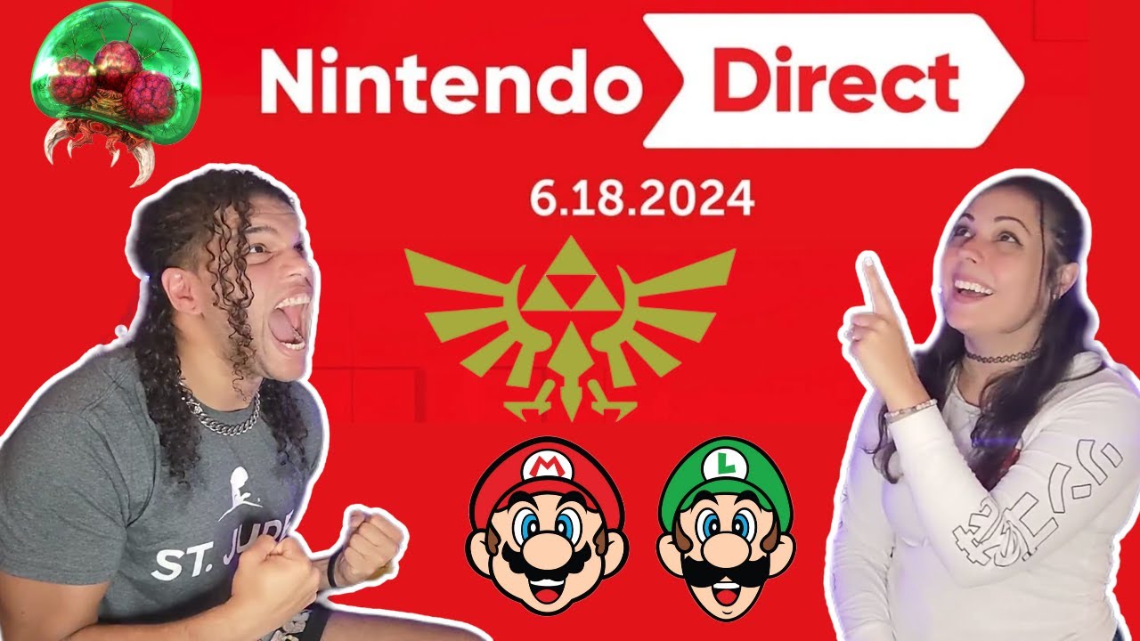 Nintendo Direct 2024 Reaction: WE ARE SO HYPE!! 🎮✨ | Pixel Pod Reacts