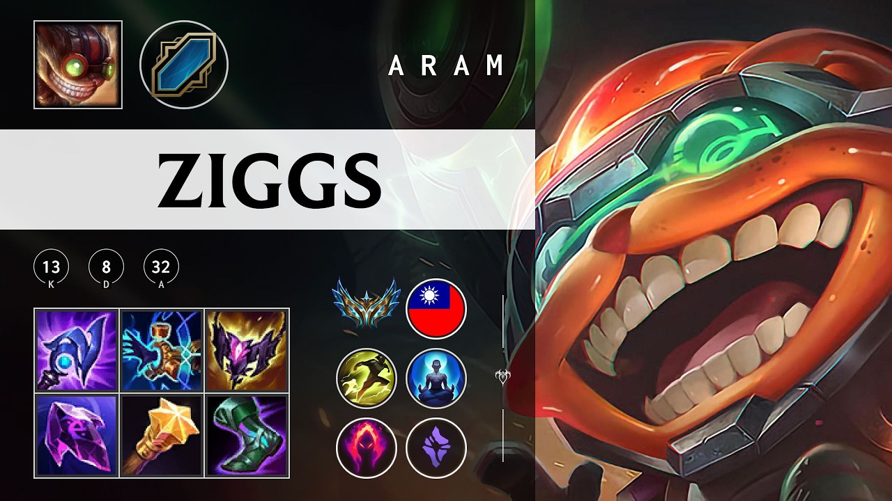 Ziggs ARAM - TW Challenger Patch 26.03