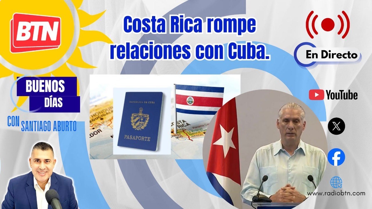 En Vivo: Costa Rica rompe relaciones con Cuba.