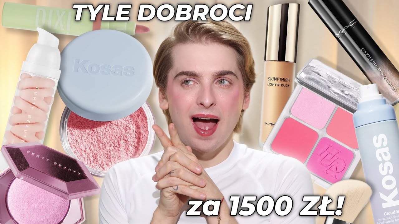 @e_piatkowska ZASPONSOROWAŁA nam odcinek! Luksusowy test kosmetyków o wartości 1500 zł! 💲