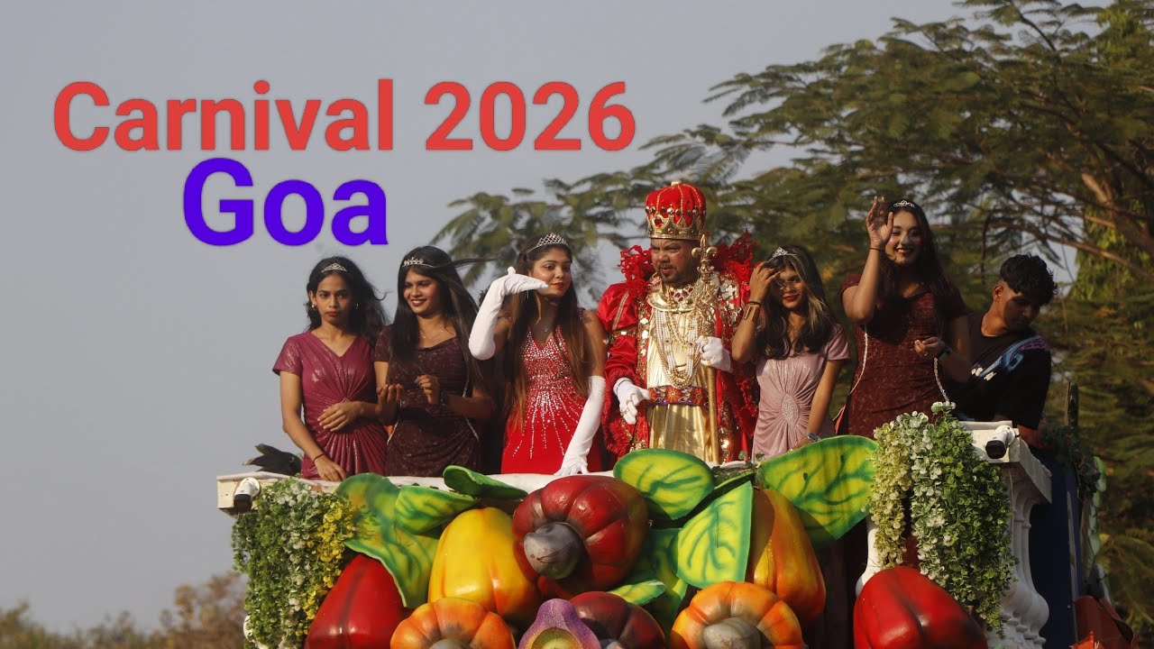 🎭 Goa Carnival 2026 - #goacarnival2026