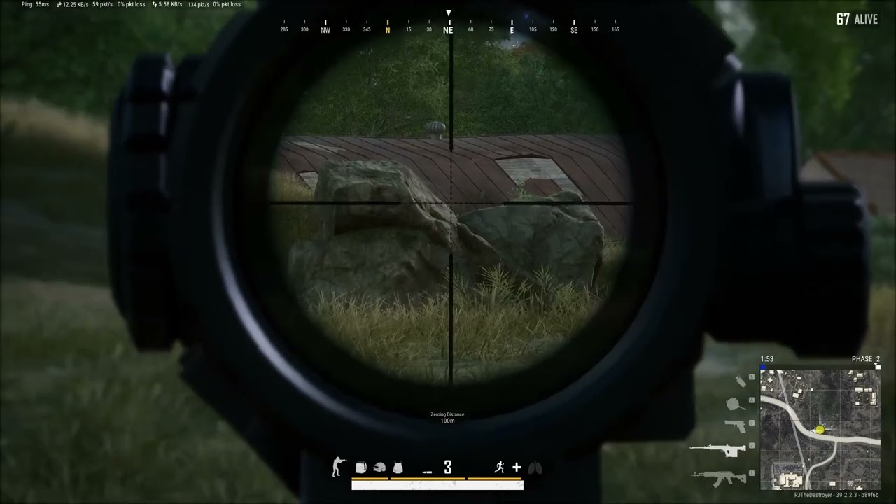 PUBG Solo Squad Casual Chicken Dinner