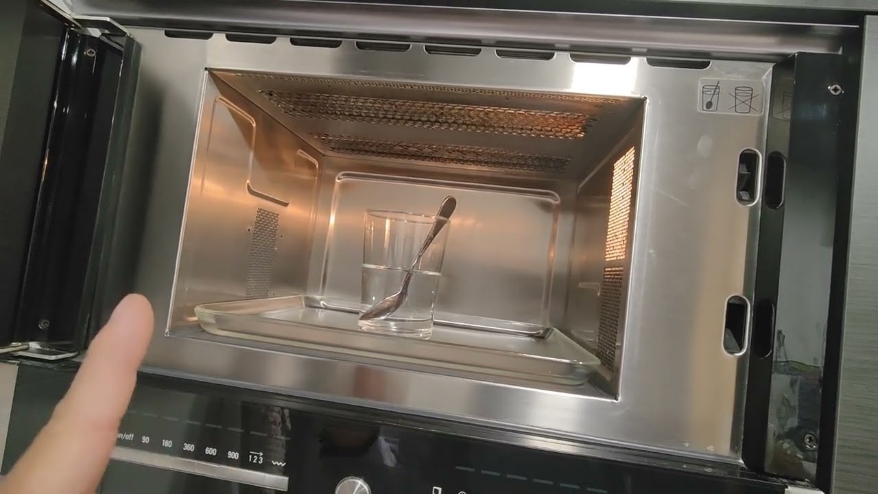 calentar con cucharilla en microondas