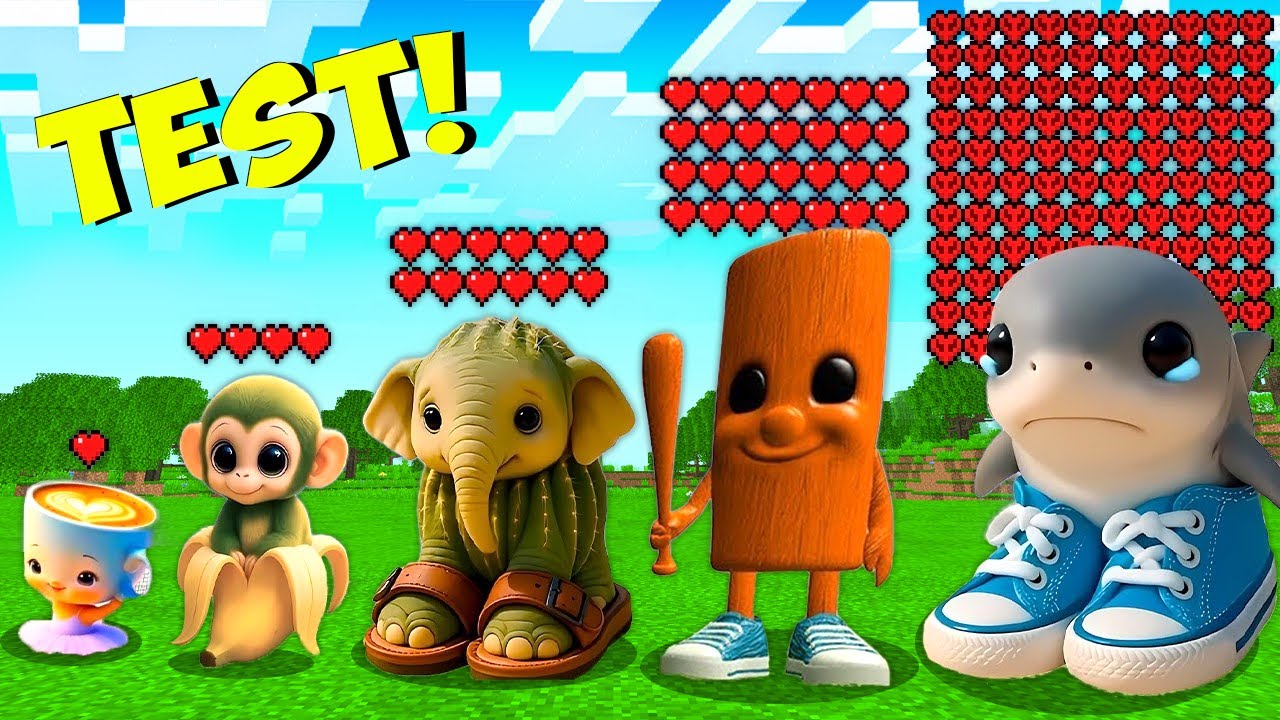 KT&Oacute;RE DZIECKO BRAINROT MA NAJWIĘCEJ ZDROWIA w Minecraft?!