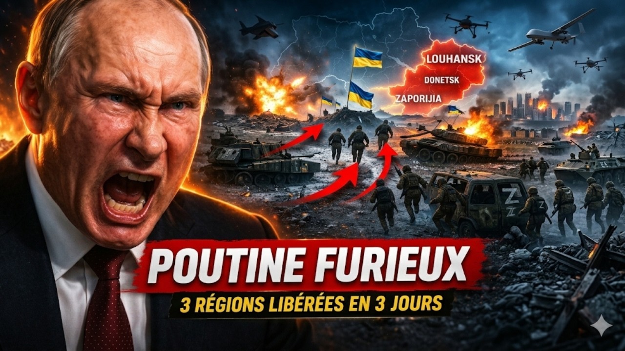 ENFIN! Un g&eacute;n&eacute;ral russe retire ses forces de Donetsk&hellip; l&rsquo;Ukraine a LIB&Eacute;R&Eacute; 3 r&eacute;gions en 3 jours