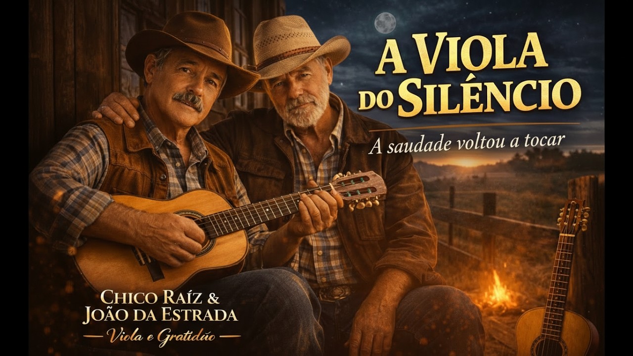 A VIOLA DO SILÊNCIO – A saudade voltou a tocar | Chico Raiz & João da Estrada