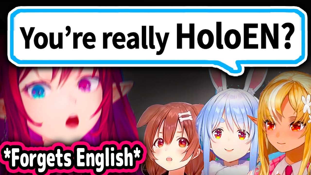 JP Senpai Doubt IRyS Is HoloEN After She Forgets How To English...【Hololive】