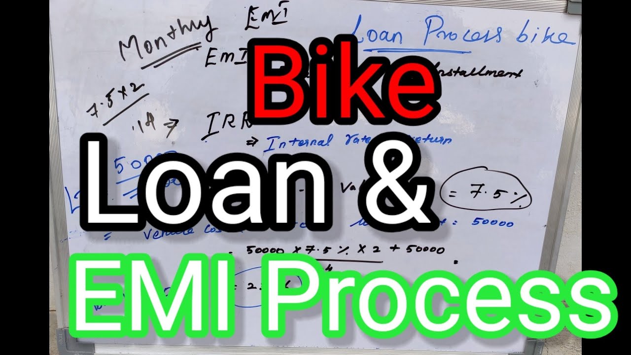 How to calculated EMI in bike and car easy process and method