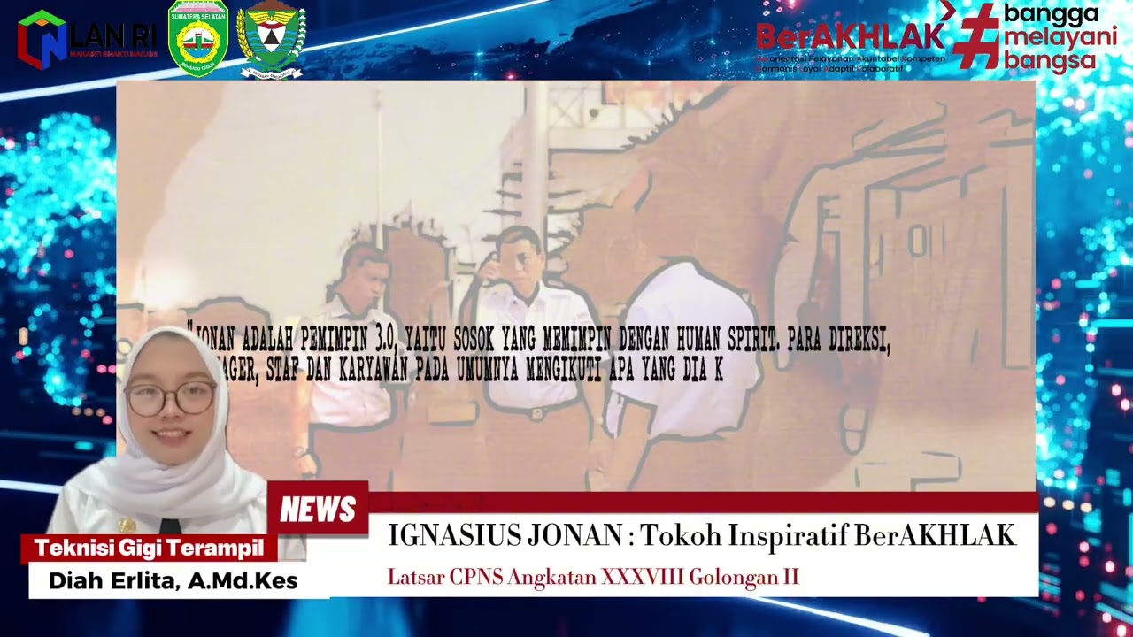 Ignasius Jonan “Tokoh Inspiratif BerAKHLAK”