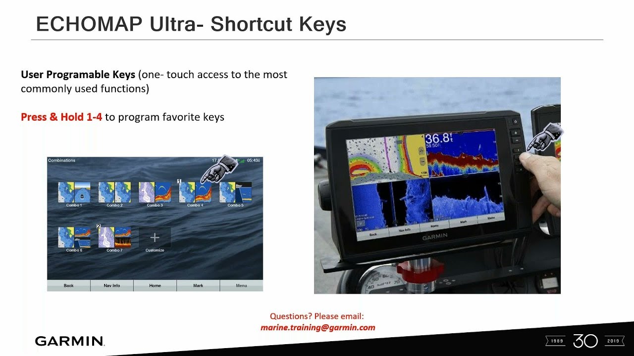 Garmin Marine Webinars: ECHOMAP Ultra User Interface