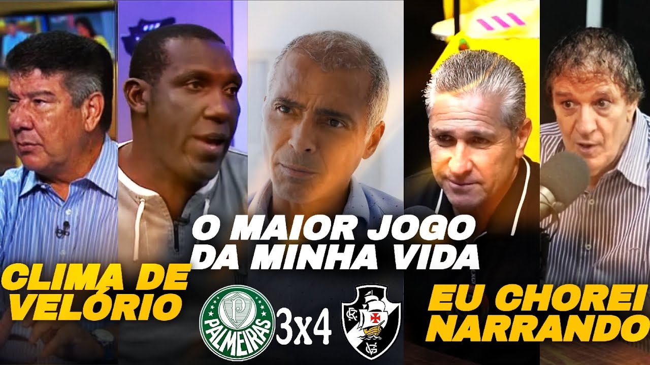 JOGADORES FALAM DA VIRADA HISTÓRICA DO VASCO X PALMEIRAS na MERCOSUL