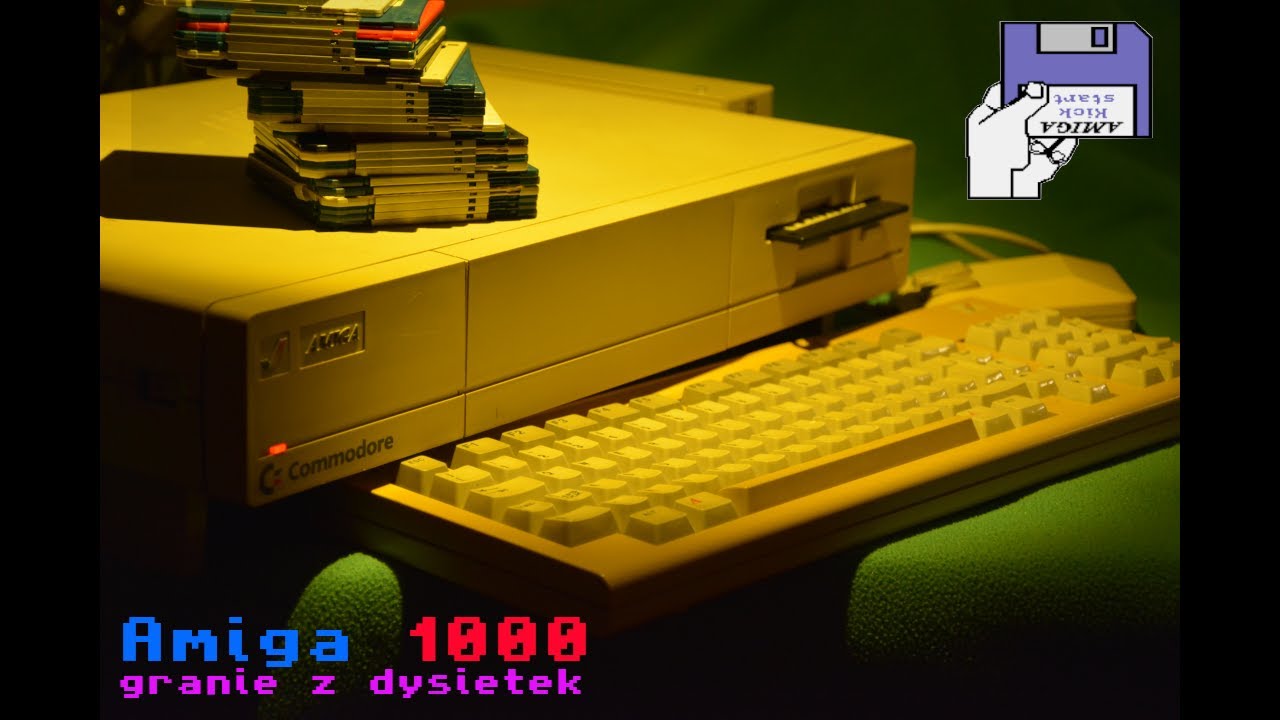 Amiga 1000 - Ciągle żywa - protoplastka w akcji!