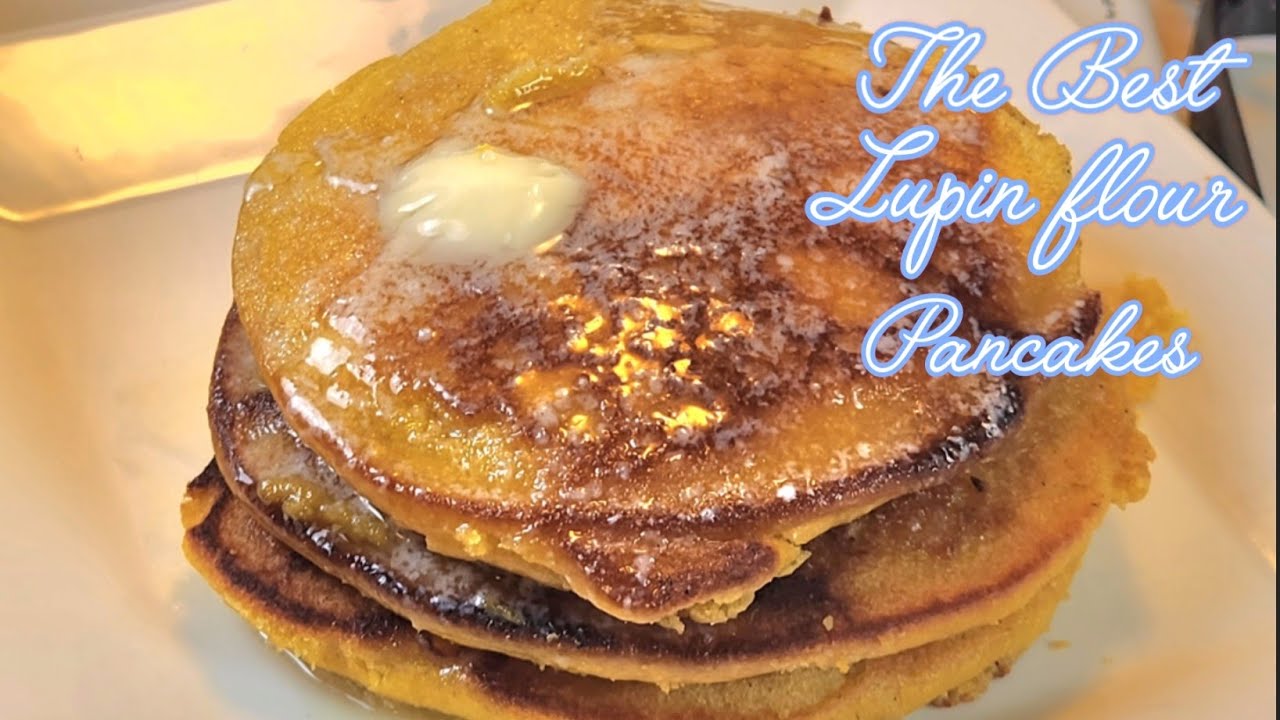 Perfect keto  Lupin Flour Pancakes!