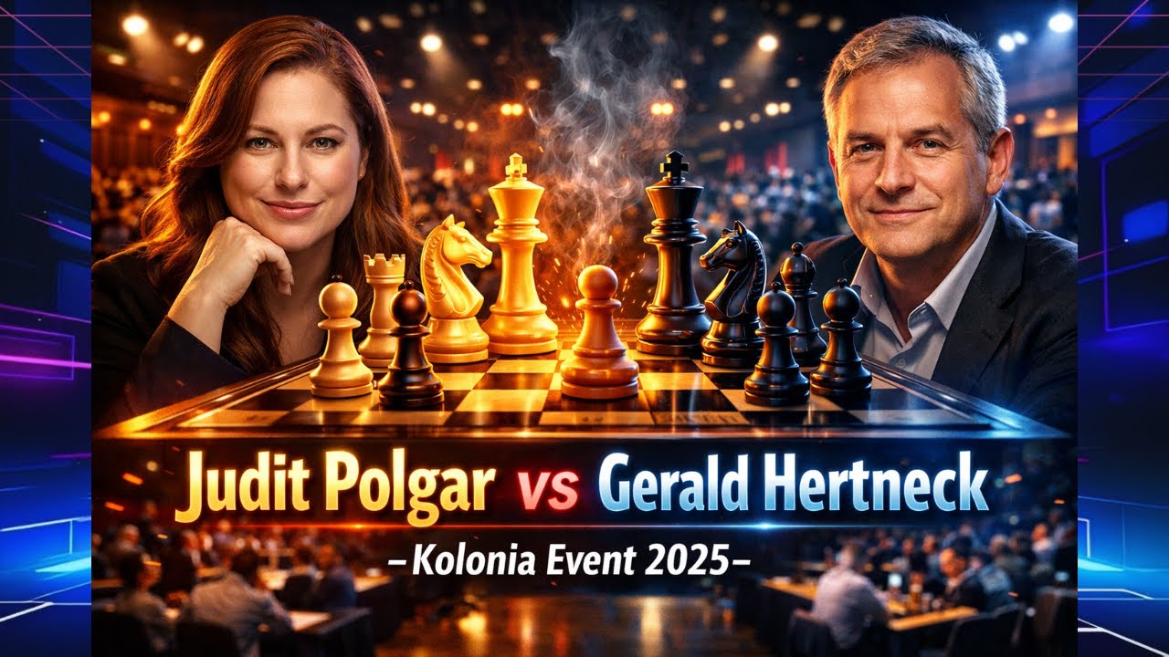 Judit Polgar vs Gerald Hertneck ♟️Kolonia 1991 ♟️ Black Wins♟️
