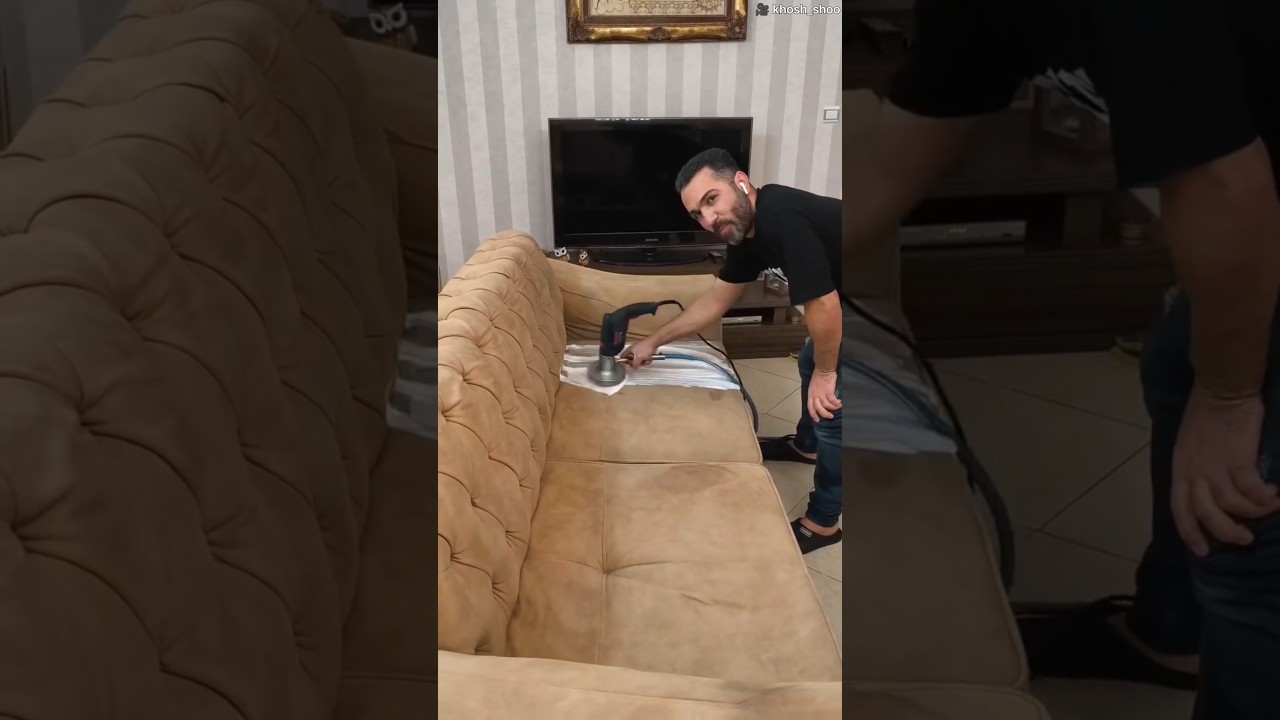 Wife Coming Home&hellip; Sofa Still Dirty 😱#shortvideo #viralvideo