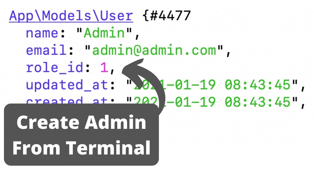 How to Create Admin User in Laravel: Tinker or Seeds?