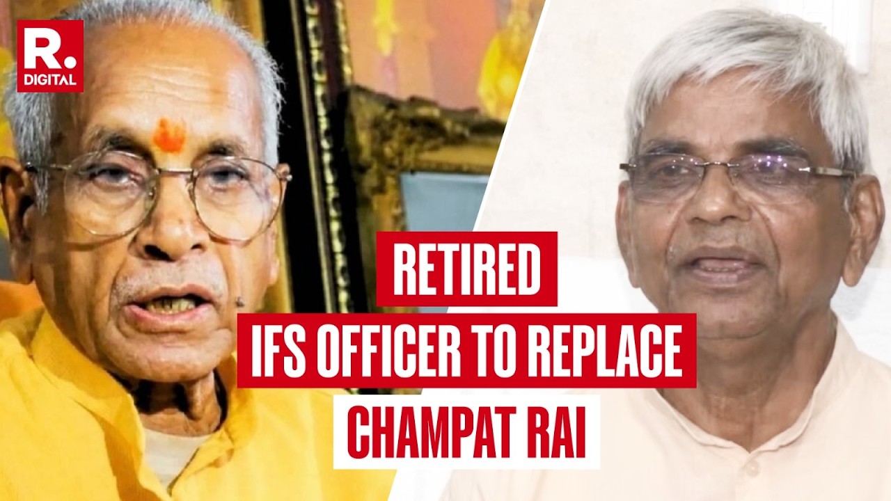 BREAKING: Retired IFS Officer Krishna Mohan To Replace Champat Rai As Trust Gen. Secretary | Sources