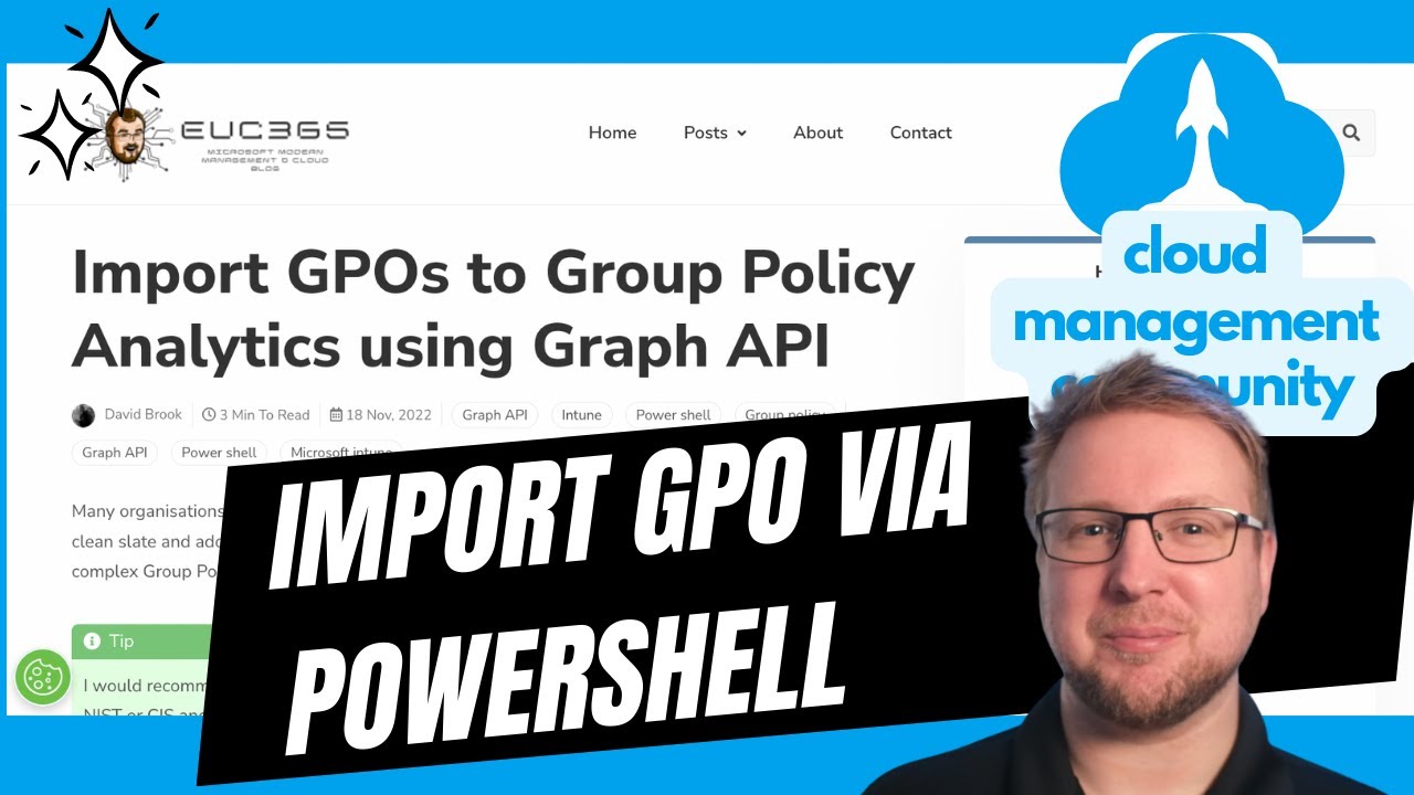 Import GPOs to Intune using Graph API! + My new workflow!