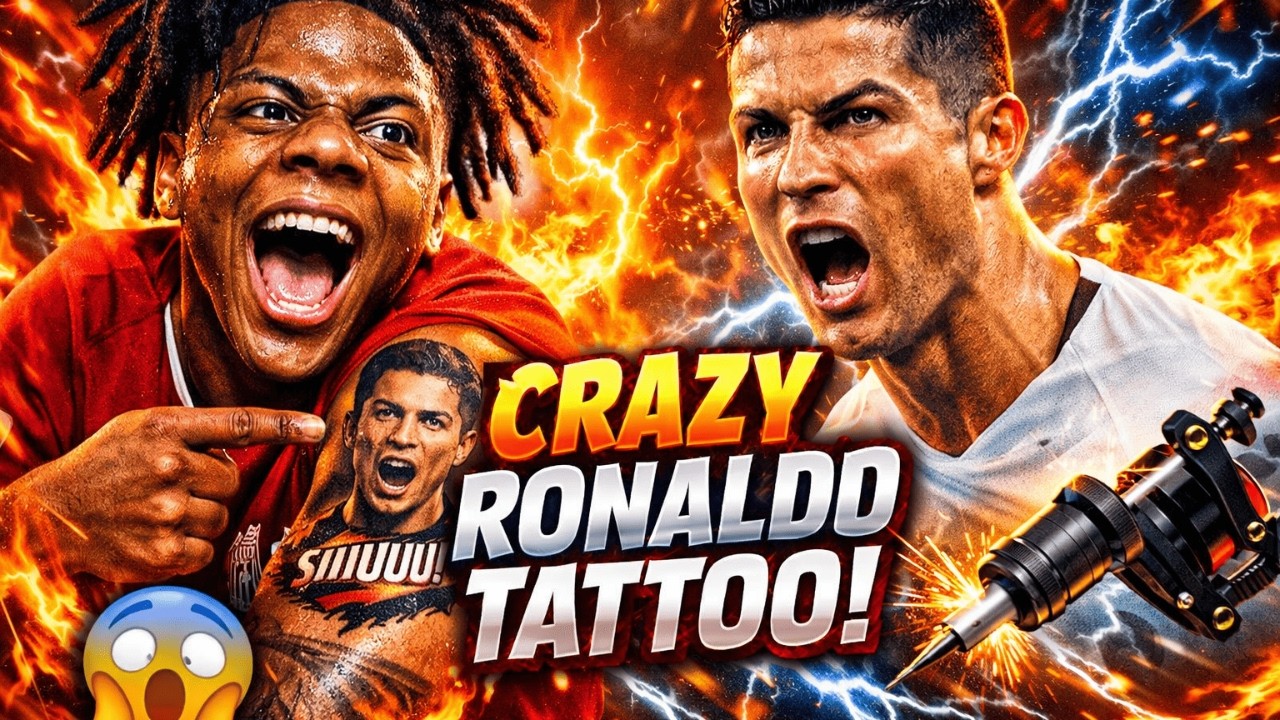 Speed&rsquo;s Craziest Reaction After Seeing Ronaldo Tattoo 🤯