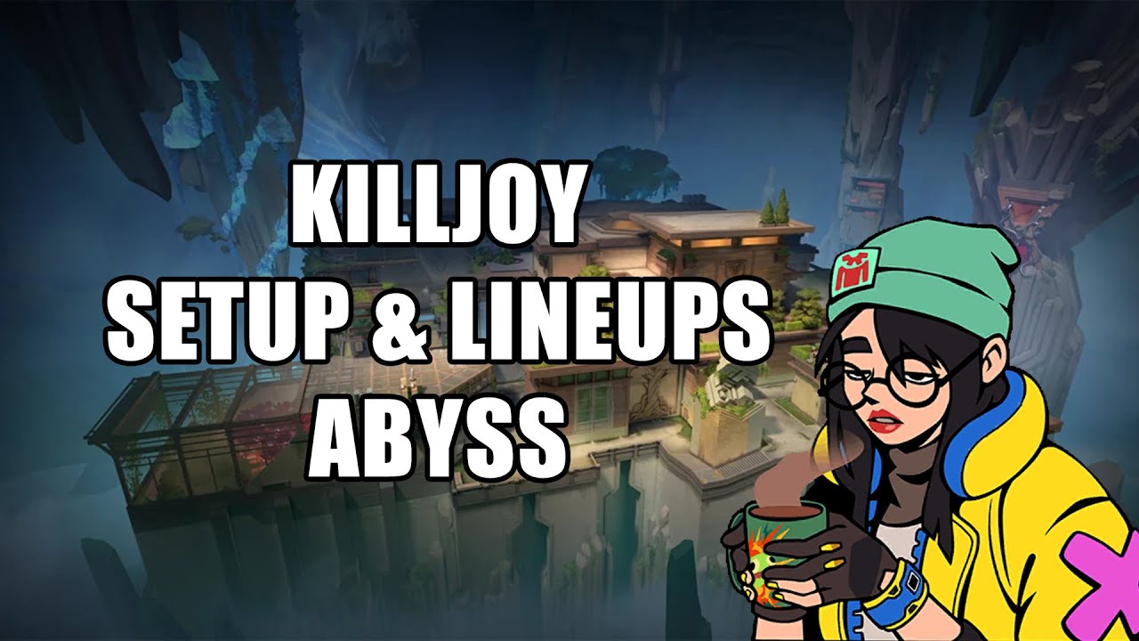 Killjoy | Setups e Lineups no Mapa Abyss