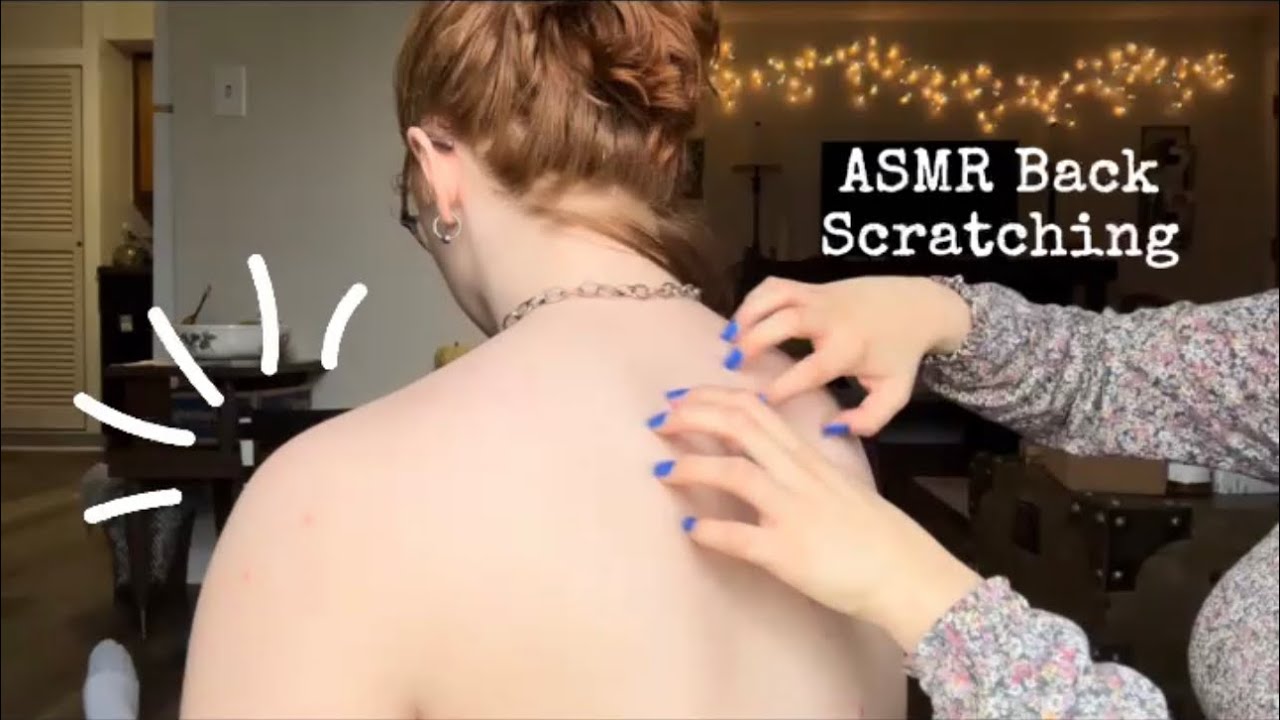 ASMR LOFI back scratching & rubbing!!! (on shirt & skin) 🧠⚡️