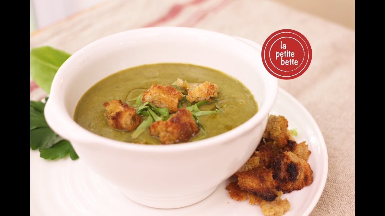 SOUPE À L'OSEILLE 🍃🥣  Velouté Potage recette La petite bette