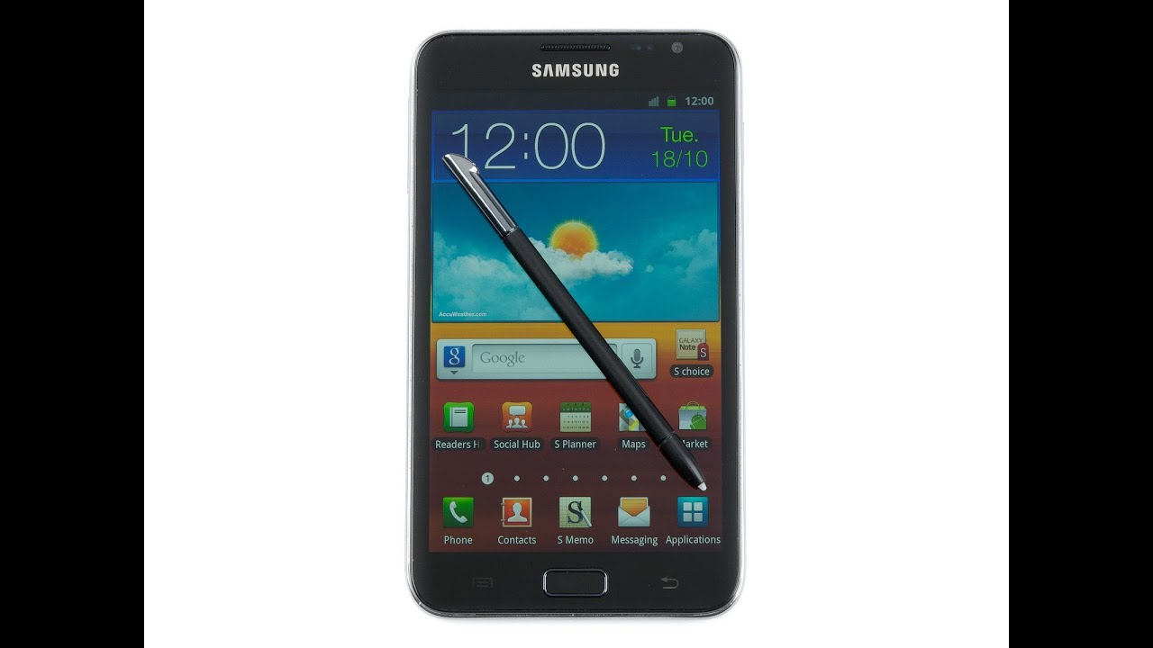 Samsung GALAXY Note Review
