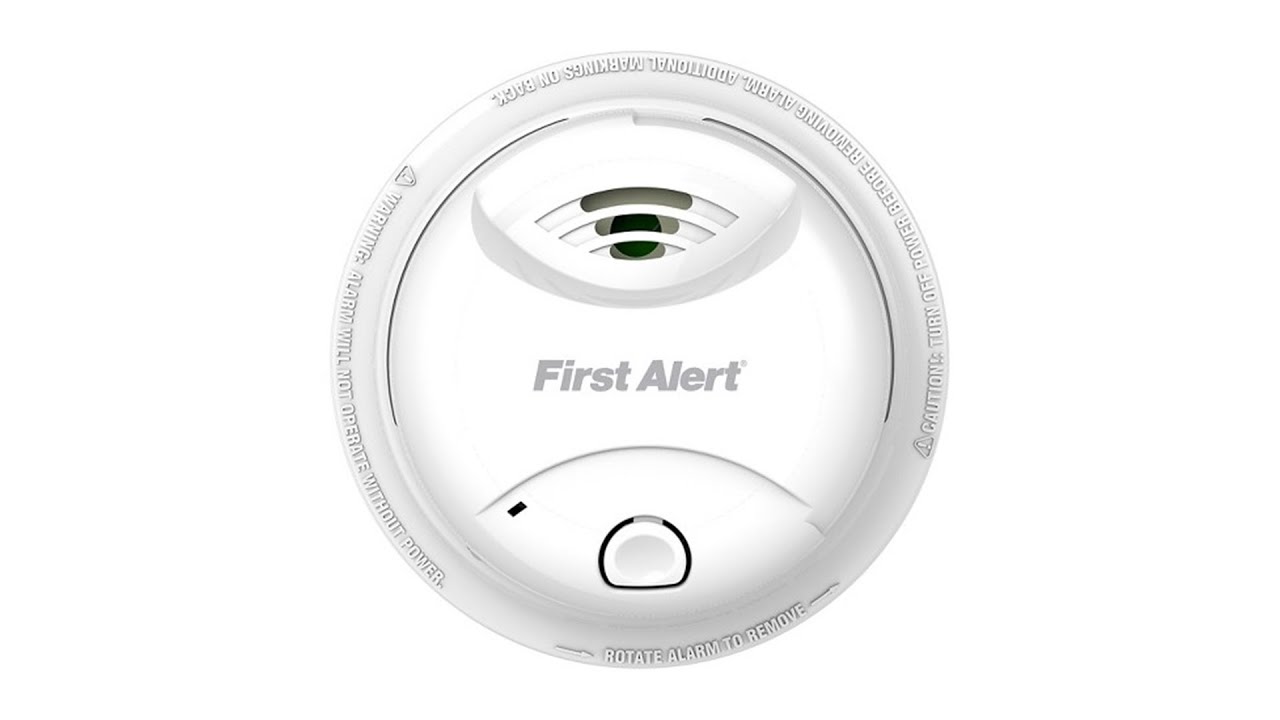 First Alert 10-Year Sealed Battery Ionization Smoke Alarm (0827B)