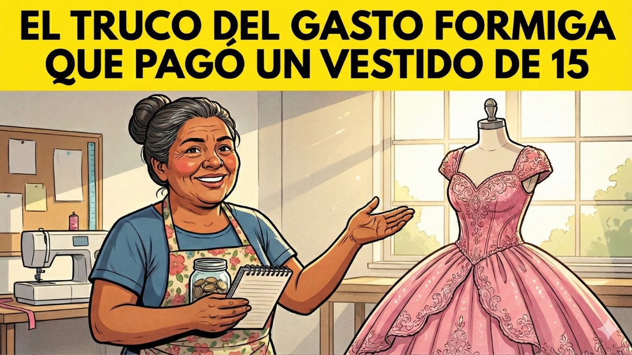 Cómo una COSTURERA usó el Truco del Gasto Hormiga y PAGÓ EL VESTIDO DE 15 AÑOS DE CONTADO