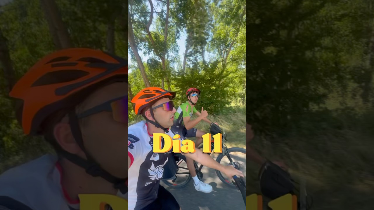 D&iacute;a 11 viajando de 🇪🇸 a Par&iacute;s🇫🇷 en bici🚴 #cycling #amigos #aventura #vlog #deporte #parati #fyp