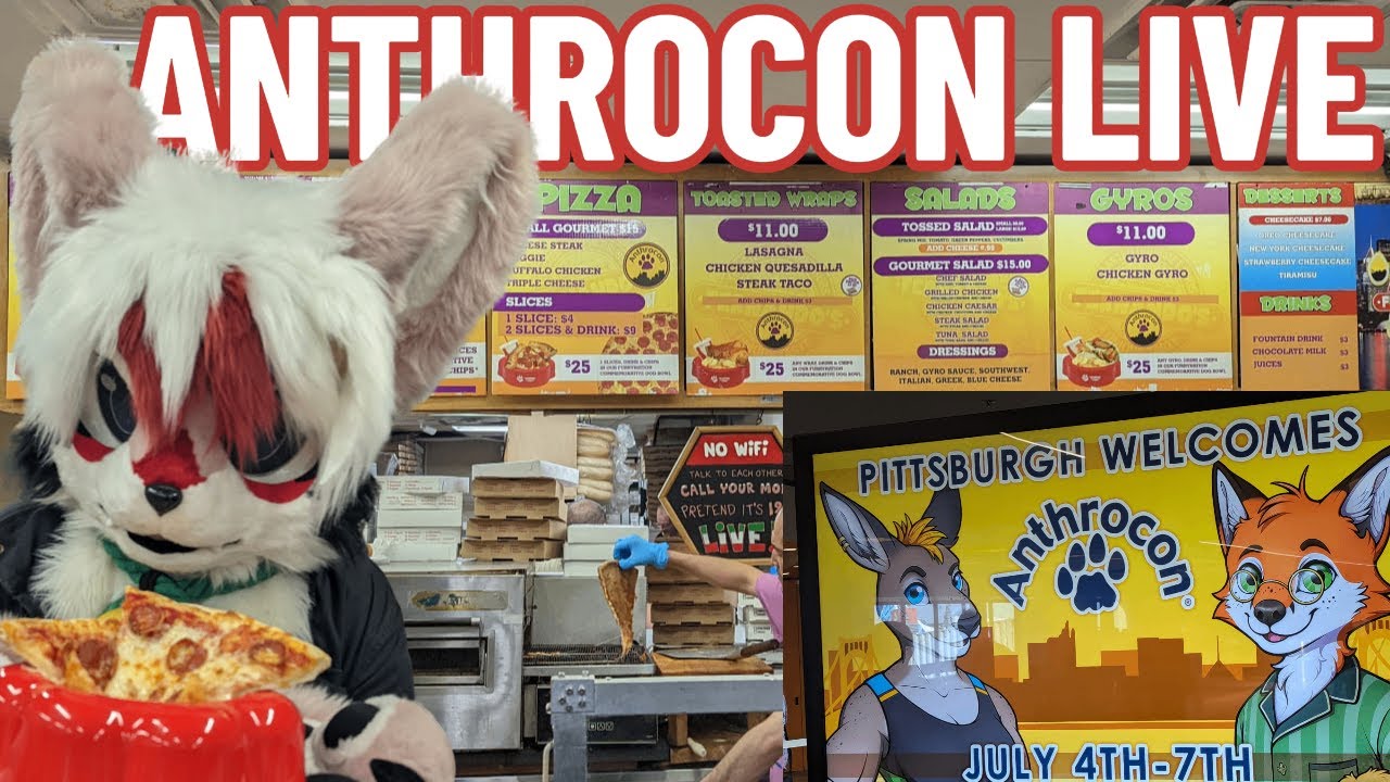 ANTHROCON 2025 POV Fursuiting | Kite at Furry Cons Day 1