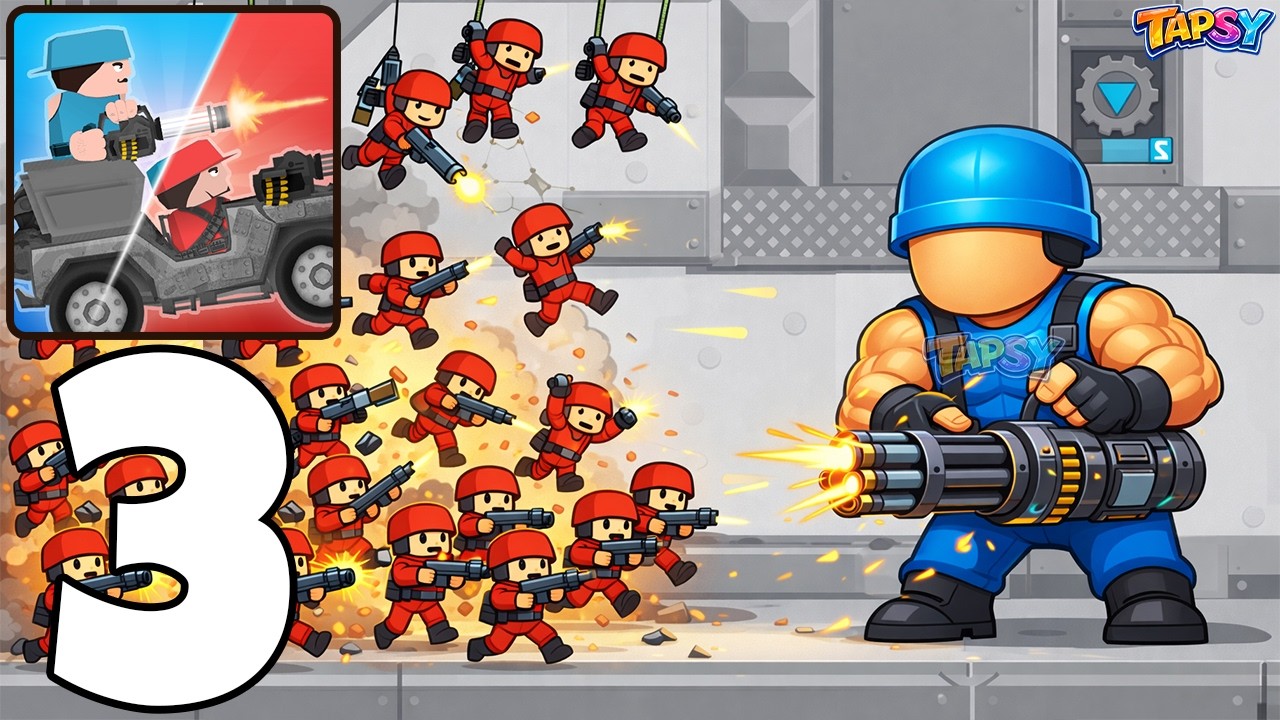 ⚔️Clone Armies Gameplay Walkthrough Part 3 - Epic Clone Battles (Android,iOS)